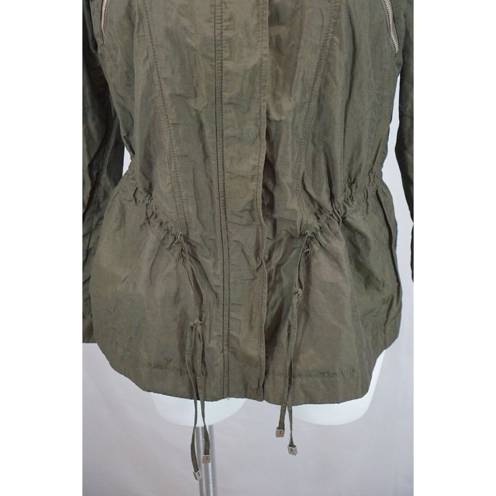Cole Haan Front Zip Drawstring Jacket - Picture 7 of 12